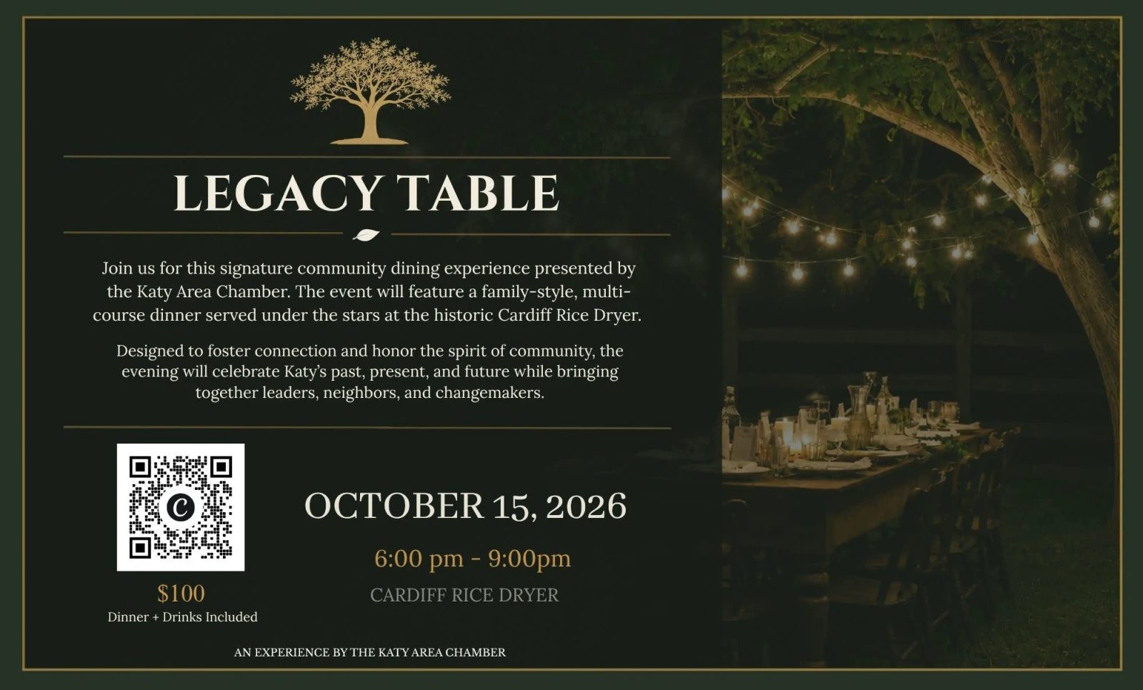 Photo of Legacy Table